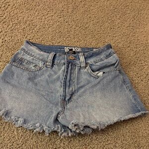 Rewash Women's Light Blue Jean Shorts